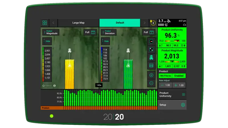20|20 display with clarity maps